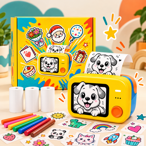 AI Voice Powered Sticker Printer