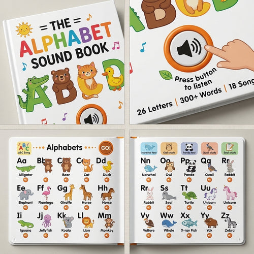 Leveled Reading Sound Book For Kids