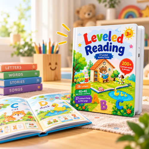 Leveled Reading Sound Book For Kids