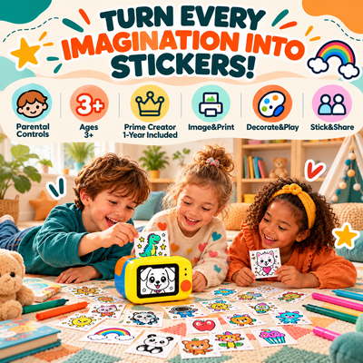 AI Voice Powered Sticker Printer